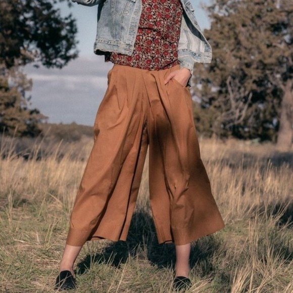 NWT Cotton Wide Leg Fleur Pants - Picture 6 of 6